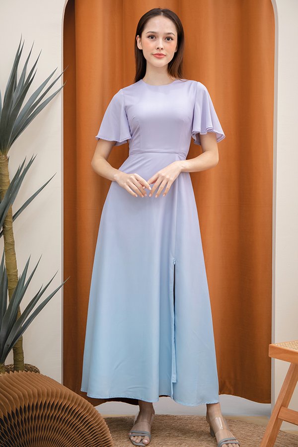Orion Ombre Maxi Dress (Atlantis)