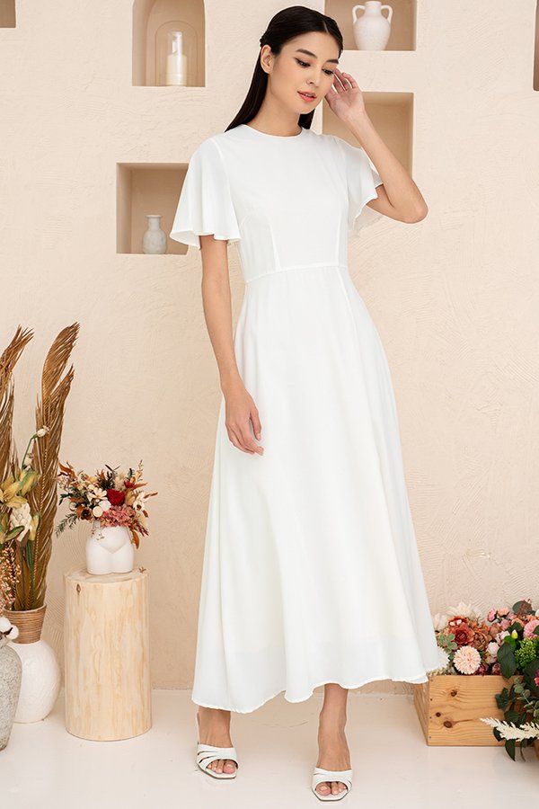 Seraphina Maxi Dress (Snow White)