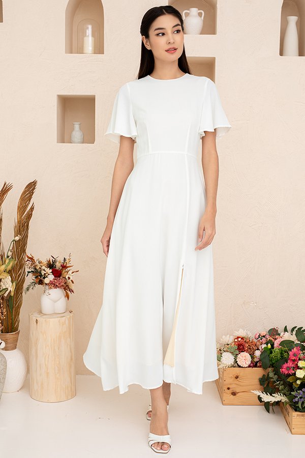 Seraphina Maxi Dress (Snow White)