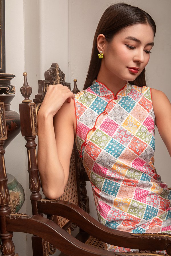 Patchwork By A Nyonya Cheongsam Dress