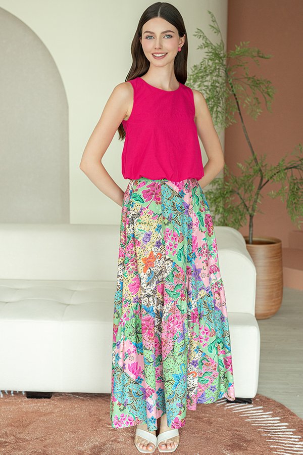 PELANGI AYU BATIK PANELLED SKIRT (MAHARANI)