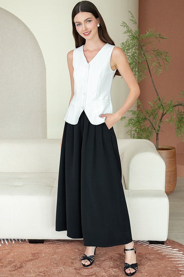 ROXANE PALAZZO PANTS (BLACK)