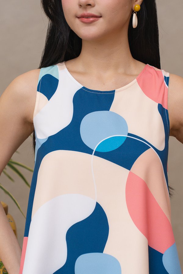 OSWIN PRINTED REVERSIBLE TOP (PASTEL PINK)