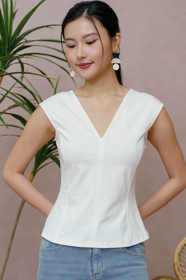 MAXINE FLEXI TOP (WHITE)
