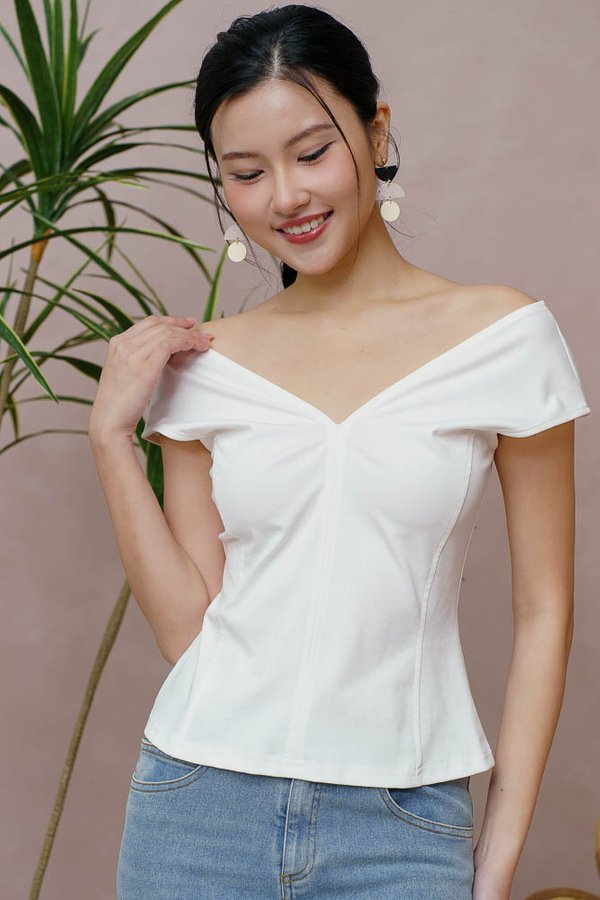 MAXINE FLEXI TOP (WHITE)