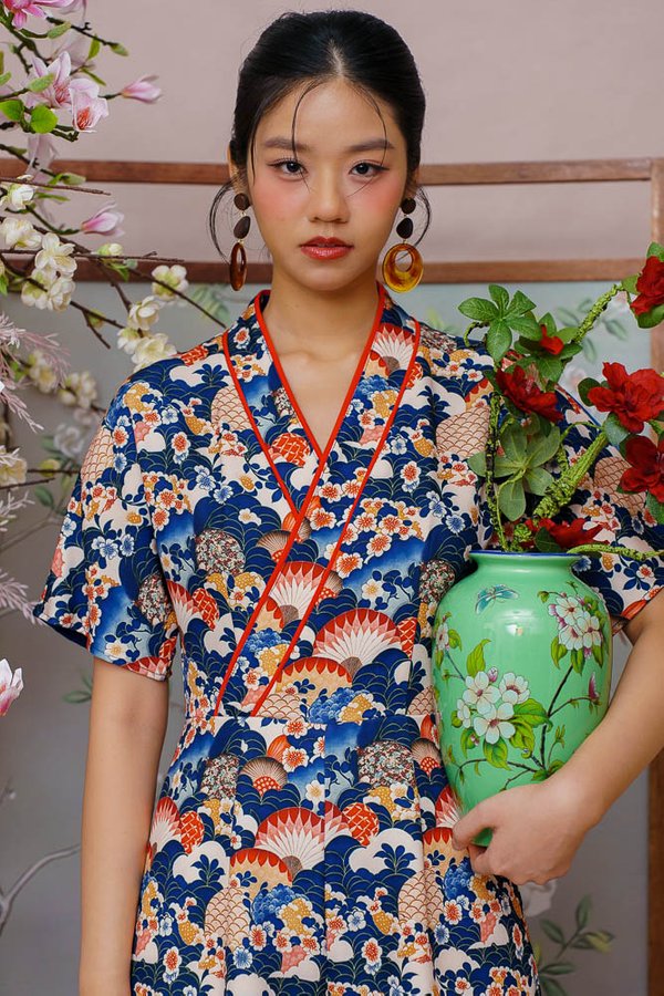 YAMA YAMA KACHI KIMONO CULOTTE JUMPSUIT