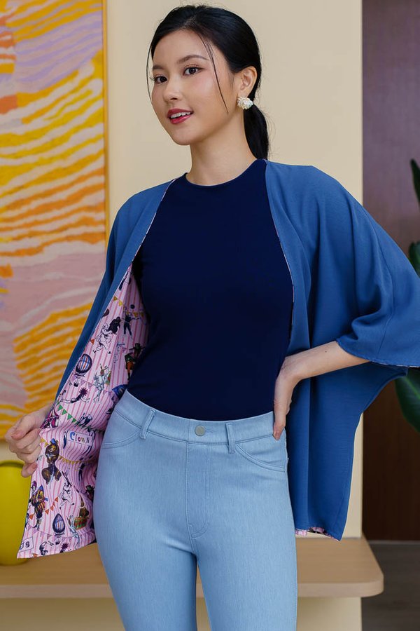 LIFE IS A CIRCUS REVERSIBLE KIMONO JACKET