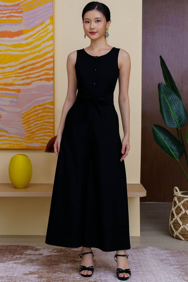 GIGI REVERSIBLE JUMPSUIT (BLACK)