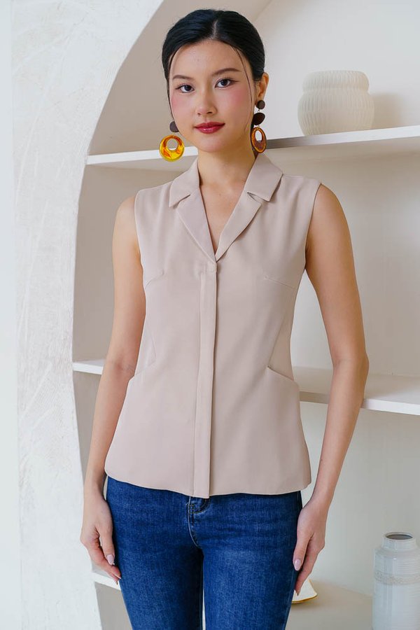 MEREDITH VEST TOP (IVORY)