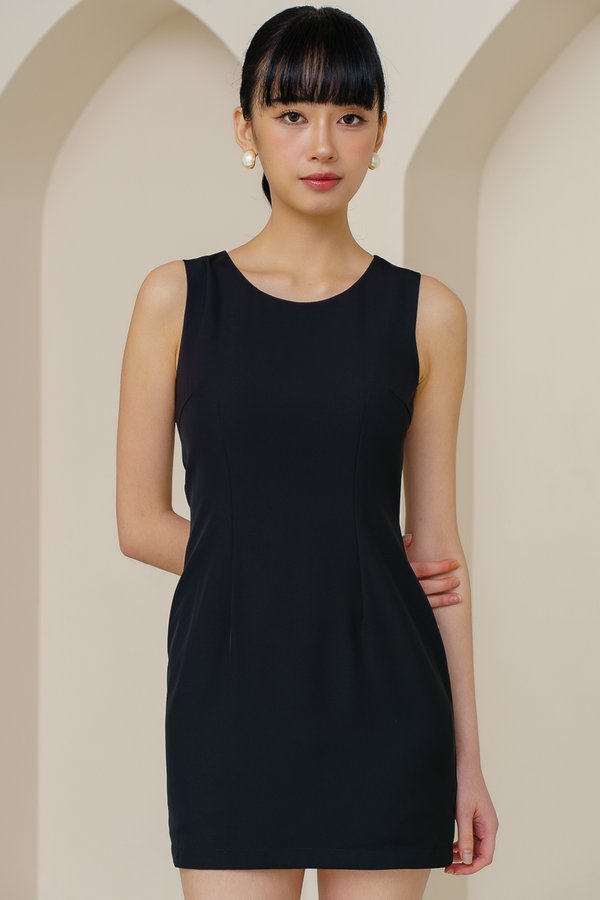 SOLSTICE CONVERTIBLE DRESS (BLACK)
