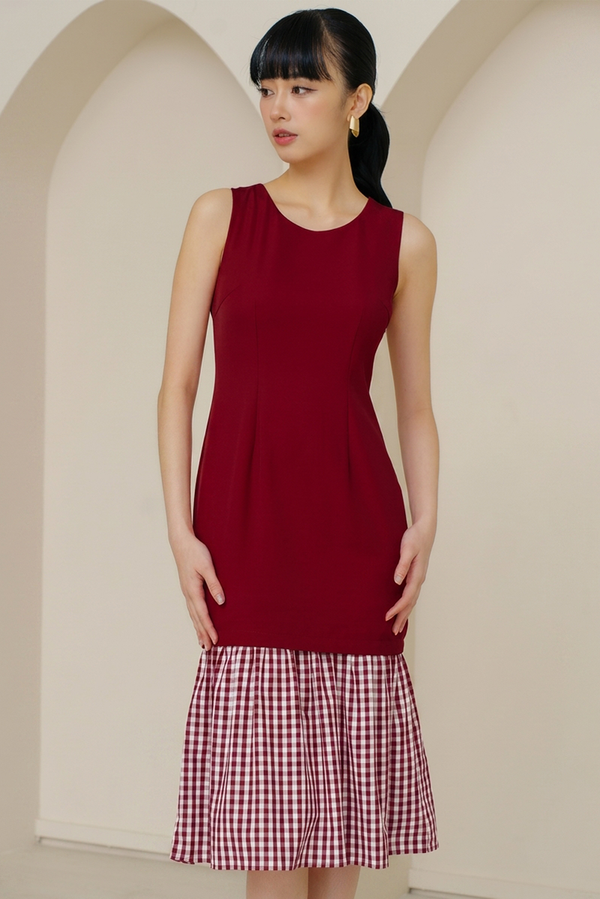SOLSTICE CONVERTIBLE DRESS (RED)