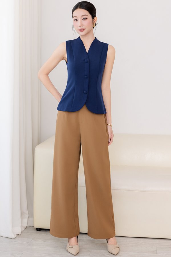 MILTON EXECUTIVE PANTS (CLAY BROWN)