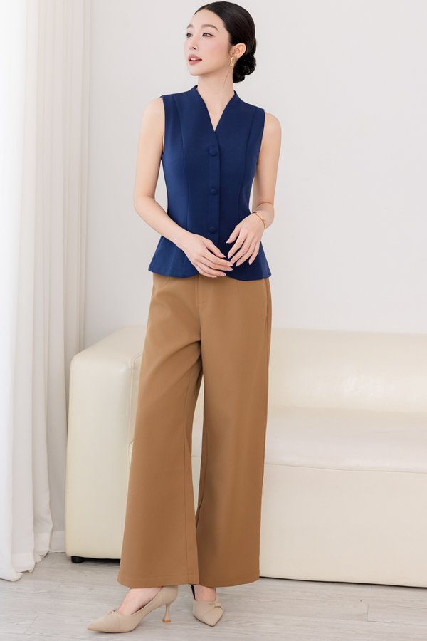 MILTON EXECUTIVE PANTS (CLAY BROWN)