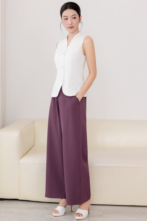 MILTON EXECUTIVE PANTS (MAUVE TAUPE)