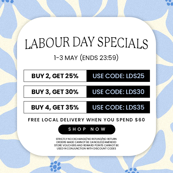 LABOUR DAY SPECIALS